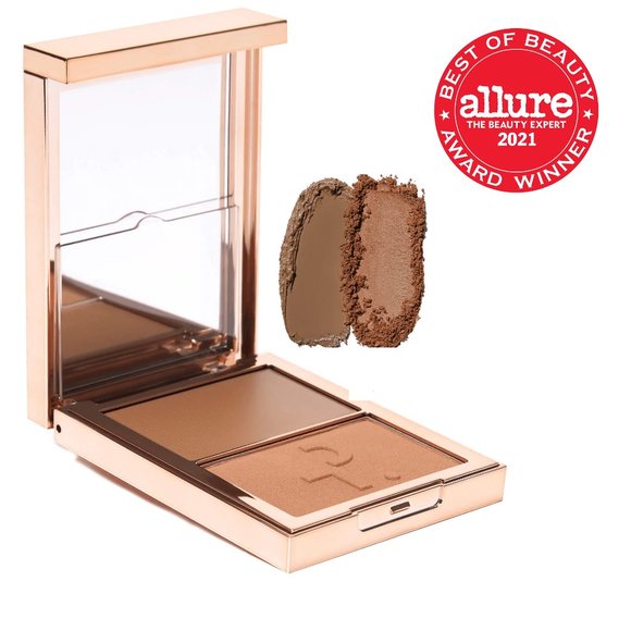 NIB ✅ Patrick TA SHE'S SCULPTED (MEDIUM) Contour & Powder Bronzer Duo ✨ BNIB - Picture 2 of 9